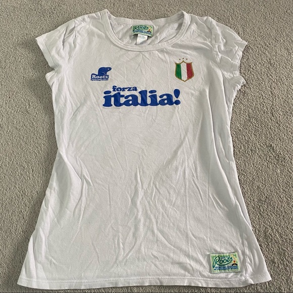 Roots Vintage "Forza Italia" T-Shirt - Picture 8 of 8